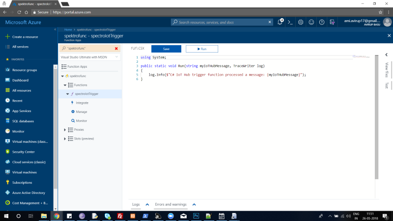 Azure function -5