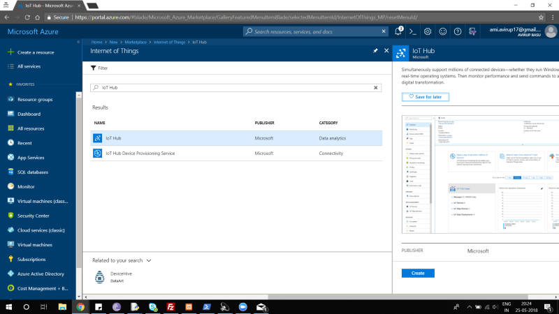 How To Use Azure Iot Hub Azure Function And Azure Cosmos Db Walk Through P360