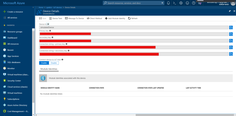Screenshot - Device details