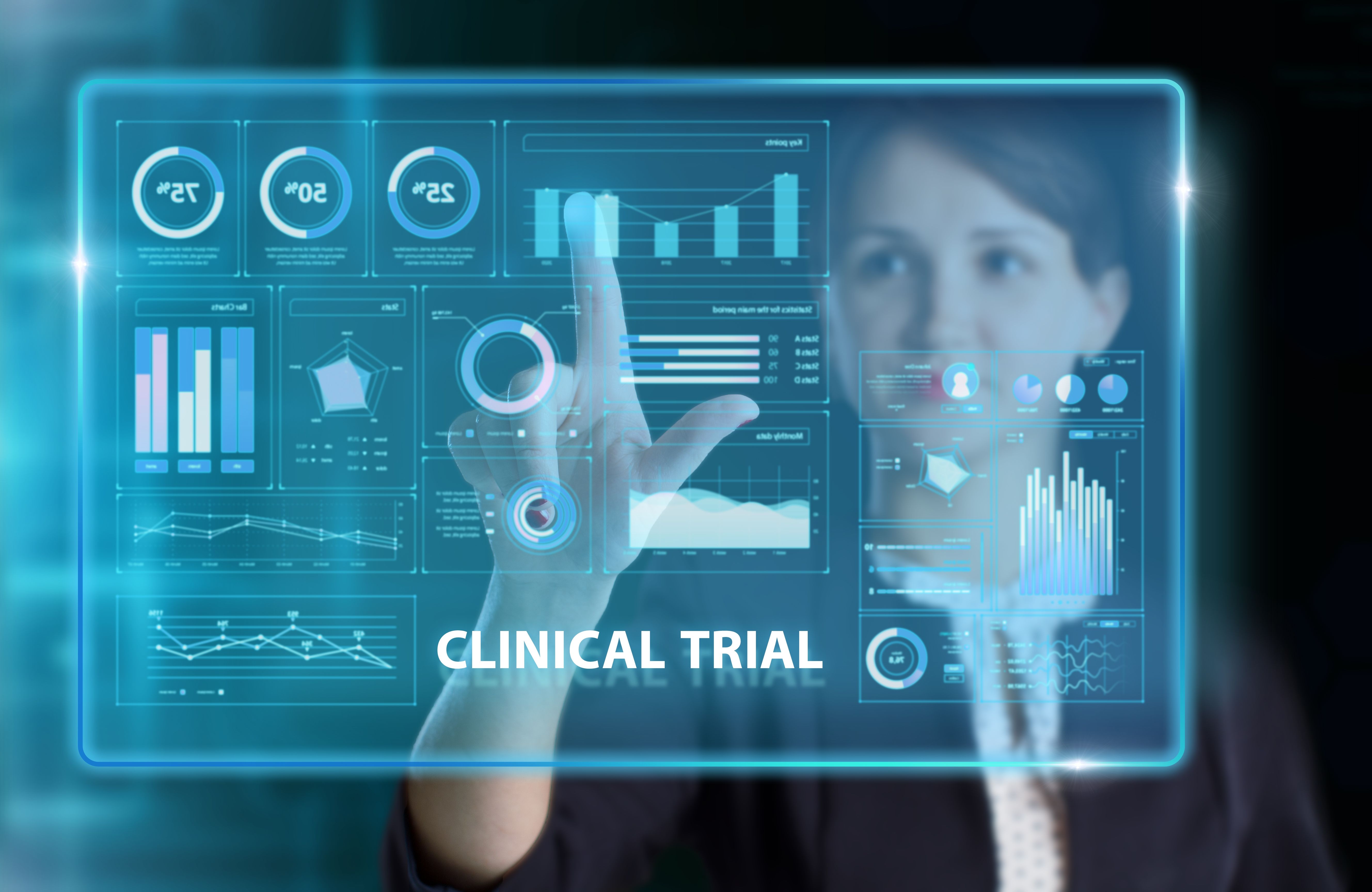 [pharma data analytics on screen